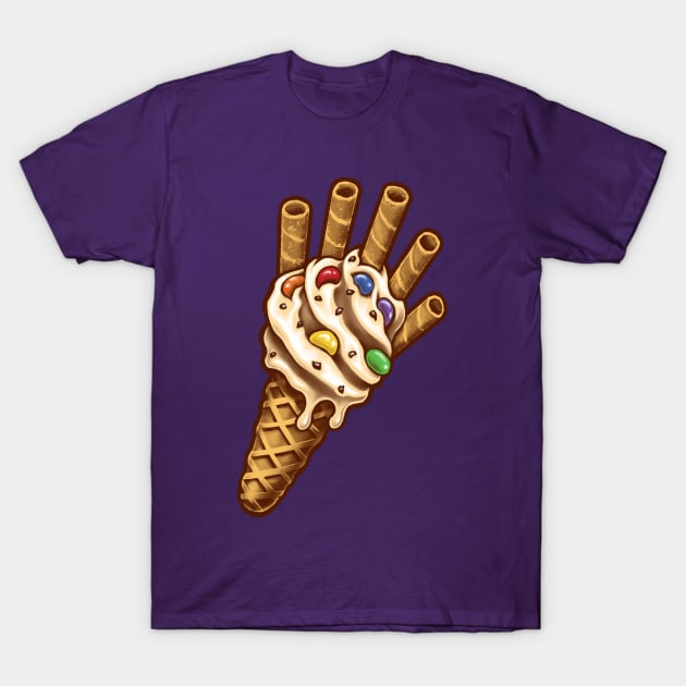 Infinity Ice Cream T-Shirt by c0y0te7